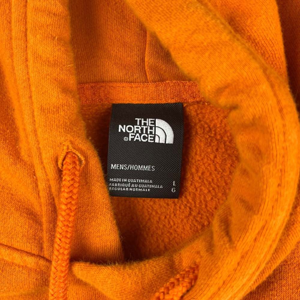 The North Face Mens Orange California Bear Graphic Hoodie Sweatshirt Large - Picture 5 of 8